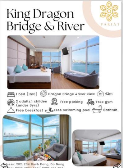 Pariat River Front Hotel Da Nang Bagian luar foto